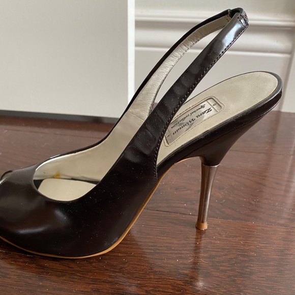 Zara Woman Special Collection - Brown Pump - Picture 4 of 6